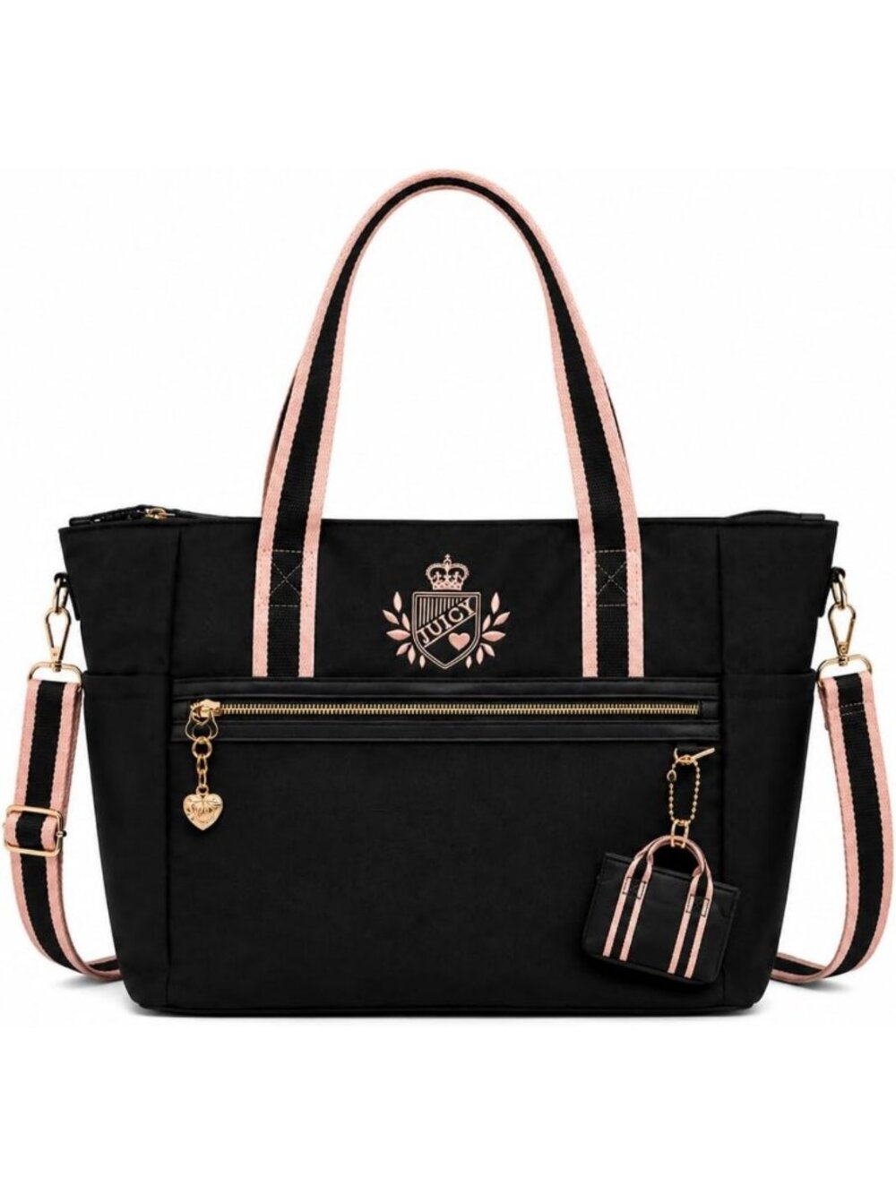 Stylish Prep School Weekender Tote Bag - Chic Travel Essential, Spacious